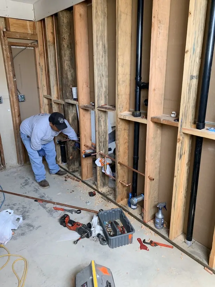 Commercial rough-in plumbing for Water Heater Replacement in South Elmhurst